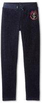 Thumbnail for your product : Juicy Couture Ornate JC Velour Skinny Pant (Big Kids)