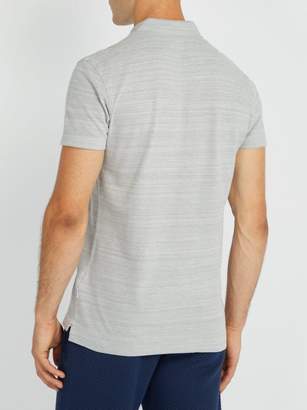 Orlebar Brown Felix Cotton Pique Polo Shirt - Mens - Grey