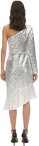 Thumbnail for your product : Marchesa Notte Sequined One Shoulder Midi Dress