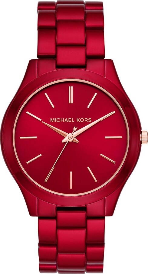 Michael Kors Men's Red Watches | ShopStyle