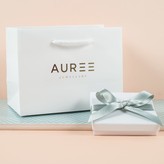 Thumbnail for your product : Auree Jewellery Westbourne 9Ct White Gold Initial Disc Necklace