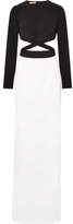 Michael Kors Collection - Cutout Crepe Gown - White