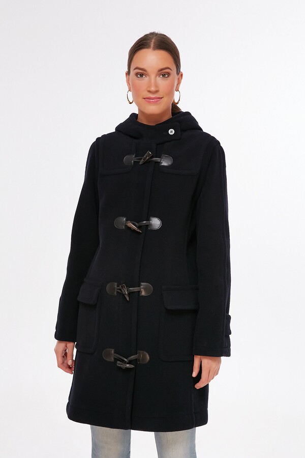 Saint James Navy Venus Coat ShopStyle