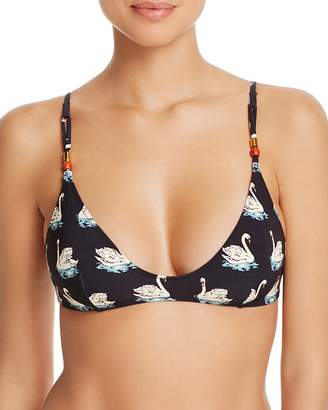 Stella McCartney Iconic Print Scoopneck Bikini Top