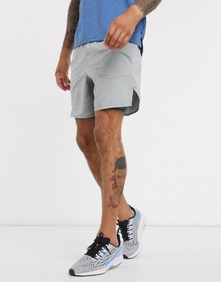 Nike Training Flex stride 2-in-1 shorts in grey