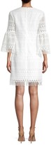 Thumbnail for your product : Trina Turk Keys Lace Bell Sleeve Sheath Dress