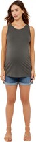 Thumbnail for your product : A Pea in the Pod Cotton Maternity Tank Top-Raven-XS