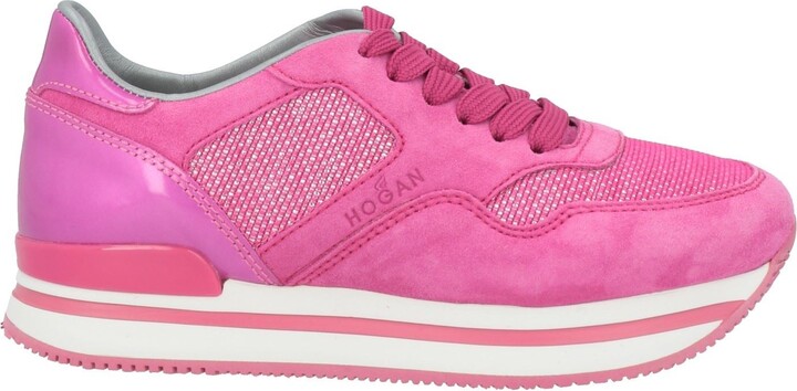 Hogan Women's Pink Sneakers & Athletic Shoes | ShopStyle