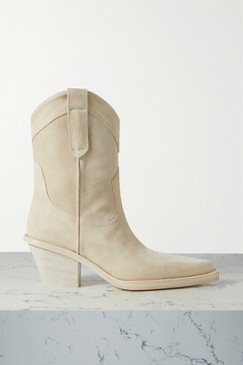 White Suede Boots | ShopStyle