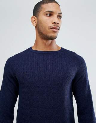 Selected Crew Neck Knit In Marl