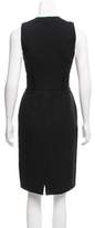 Thumbnail for your product : Givenchy Lace-Trimmed Sheath Dress