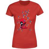 Thumbnail for your product : Marvel Deadpool Cartoon Knockout Women's T-Shirt