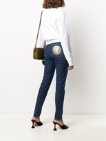 Thumbnail for your product : Versace Medusa print skinny jeans