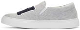 Thumbnail for your product : Joshua Sanders Grey NY Double Slip-On Sneakers