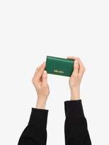 Thumbnail for your product : Prada Saffiano leather card holder