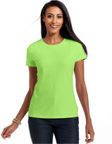 Thumbnail for your product : Charter Club Petite Top, Short-Sleeve Crew-Neck