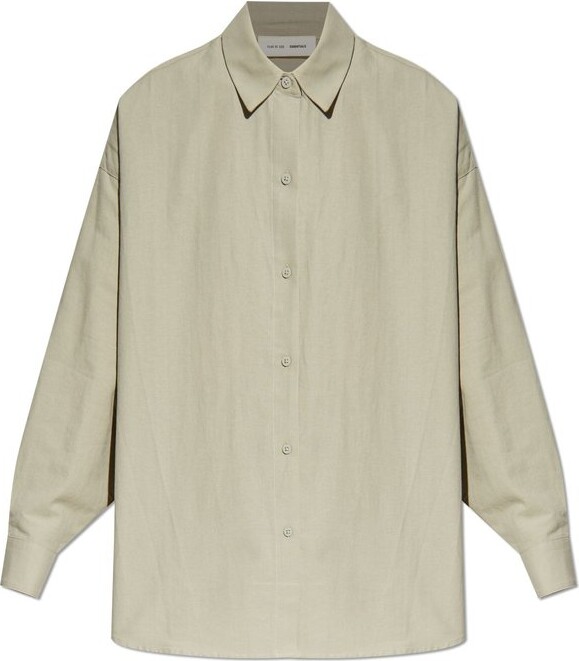 Essentials Logo Plaque Loose Fit Shirt