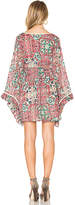 Thumbnail for your product : Raga Sunset Rose Bell Sleeve Dress