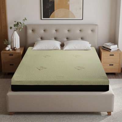 12" Queen Mattress - Japanese Copper Cooling Gel, 7-Zone Relief, Air Layer, Medium Firm