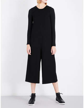 Song For The Mute Frayed-hem sleeveless woven jumpsuit
