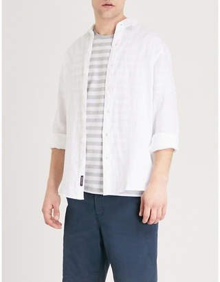 Michael Kors Slim-fit linen shirt