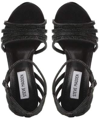 Steve Madden CAGGED SM - Diamante Strappy High Heel Sandal