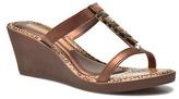 Thumbnail for your product : grendha Women's Jewel Plat Wedge heel Mules in Brown