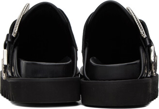 Toga Pulla Black Sabot Loafers - ShopStyle
