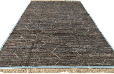 Isabelline 9x12 Phillippi Brown Gray Rug