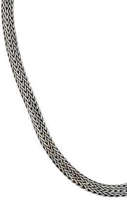 John Hardy Dot Wheat Chain Necklace