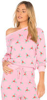 Thumbnail for your product : Wildfox Couture Under the Mistletoe Sweatshirt