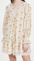 Thumbnail for your product : By Ti Mo Cotton Slub V Neck Mini Dress