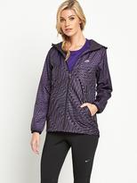 Thumbnail for your product : Nike Grid Print Windrunner Hoodie