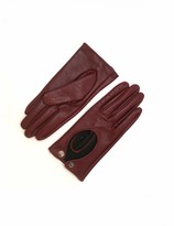 Thumbnail for your product : YISEVEN Women's Sheepskin Driving Leather Gloves Motorcycle Full Finger Cycling lined Punk Gloves Brown 6.5"/Small