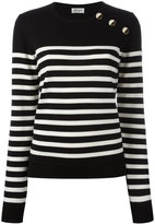 Thumbnail for your product : Saint Laurent striped sailor jumper