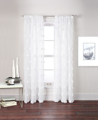 dkny cloud white curtains