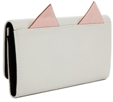 Thumbnail for your product : ASOS Fold Over Purse With Monster Face & Zip