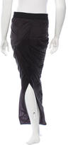 Thumbnail for your product : Rick Owens Asymmetrical Maxi Skirt w/ Tags