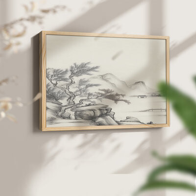 Lark Manor LANDSCAPES Series LV -Framed Print - Restickable