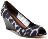 Thumbnail for your product : Donald J Pliner Molly Peep Toe Wedge Pump