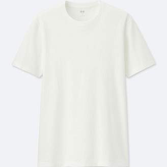 Uniqlo Men's Supima Cotton Crew Neck Short-sleeve T-Shirt
