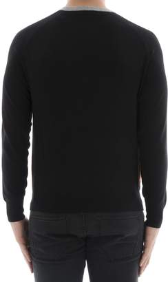 Ballantyne Black Cachemire Sweatshirt