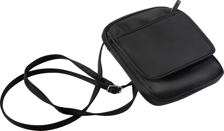 G-force Unisex Anti-Theft Fabric Casual Shoulder Bag, Black