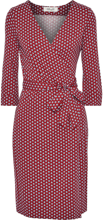 dvf julian wrap dress