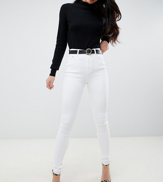 womens tall white jeans