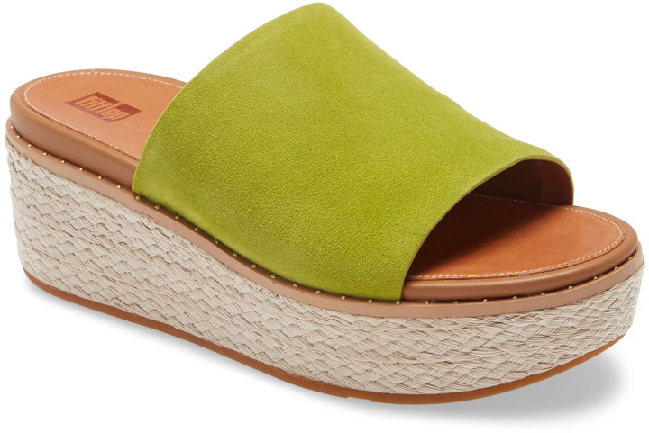 Fitflop eloise platform espadrille slide Clearance