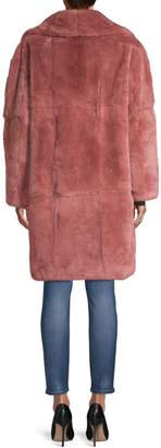 Adrienne Landau Rex Rabbit Fur Coat