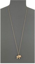 Thumbnail for your product : Anna Beck Elephant Pendant Necklace w/ 30 Chain Necklace