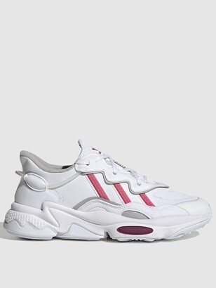 ozweego white pink