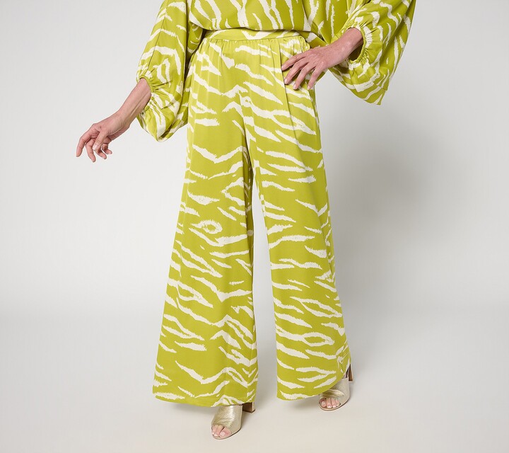 Carla Rockmore Collection Regular Pull-On Satin Pant